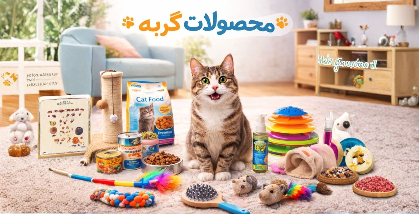 محصولات گربه