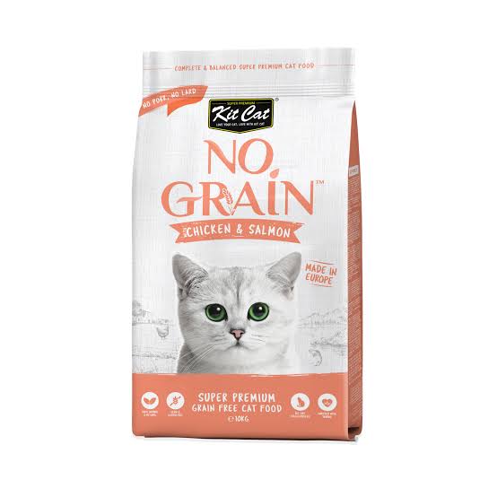 غذا خشک گربه های تمام سنین طعم مرغ و بوقلمون کیت کت به صورت فله Kit cat super premium grain free cat food