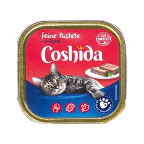 ووم گربه کوشیدا پته با طعم گوشت گاو coshida