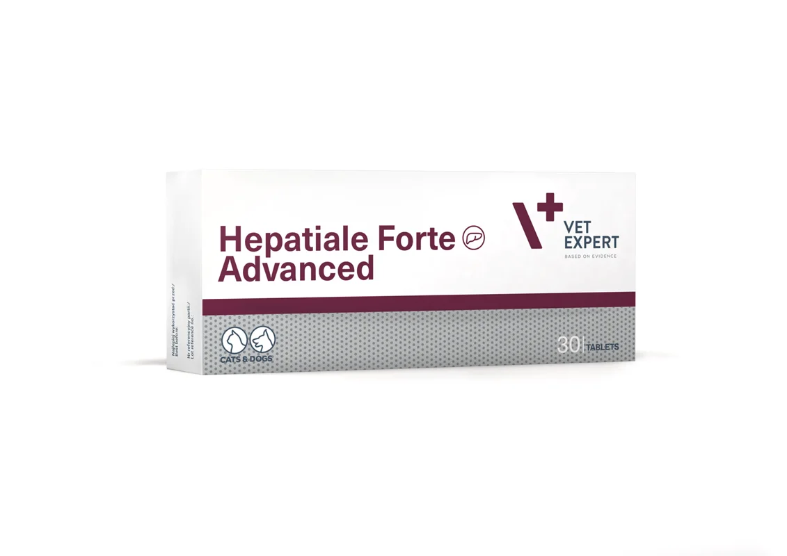 قرص مکمل مراقبت از کبد گربه و سگ وت اکسپرت (عددی) VetExpert Hepatiale Forte Advanced
