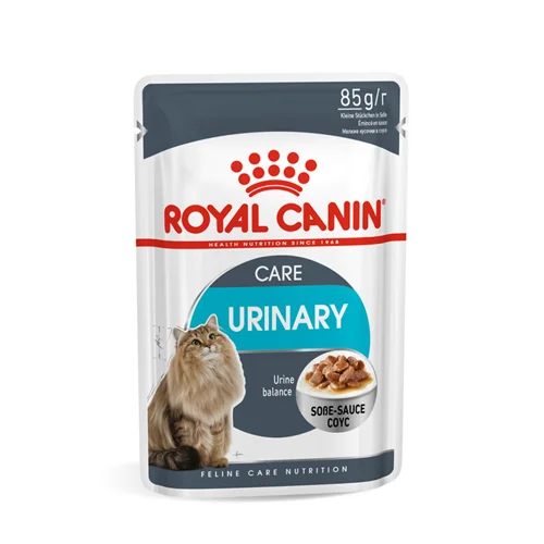 پوچ گربه یورینری کر رویال کنین 85 گرمی Royal canin urinary care cat pouch