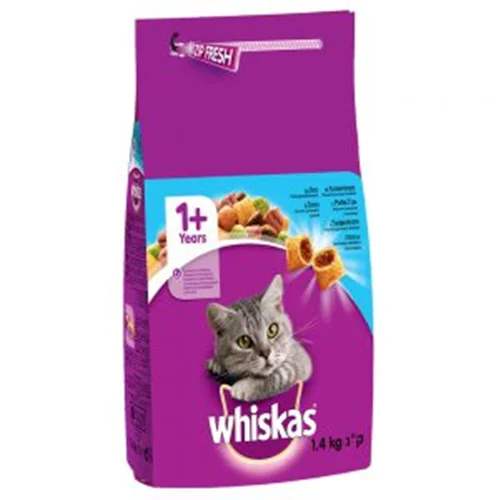 غذای خشک ویسکاس گربه طعم ماهی فله ای (whiskas cat food)
