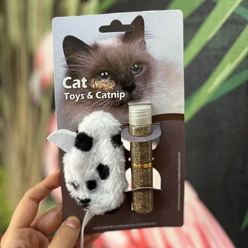 اسباب بازی گربه همراه کتنیپ