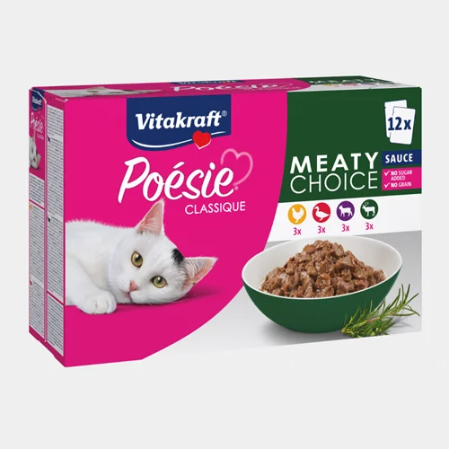 پوچ گربه میتی چویس ویتاکرافت Vitakraft meaty choice