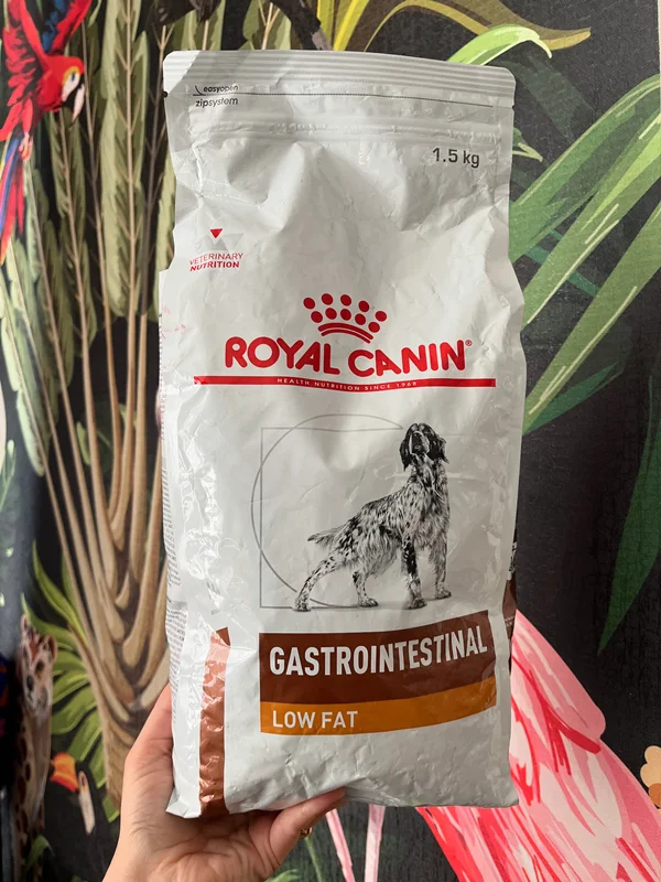 غذای خشک سگ رویال کنین گاسترواینتستینال مدل لو فت ۱.۵ کیلوگرم  Royal canin Gastrointestinal Low Fat
