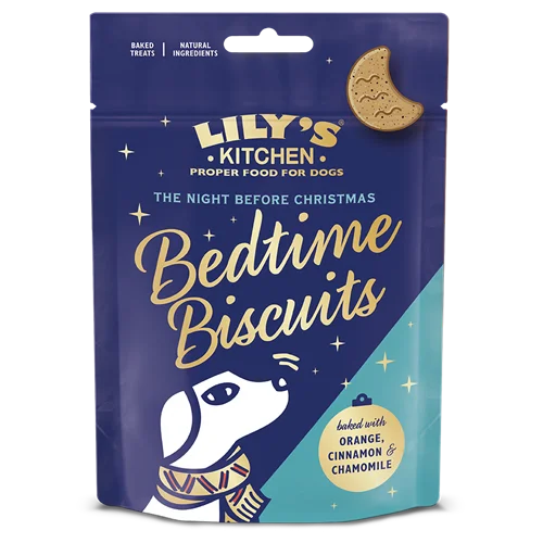 تشویقی قبل خواب سگ لیلیز کیچن LILY’S KITCHEN Christmas Bedtime Biscuits