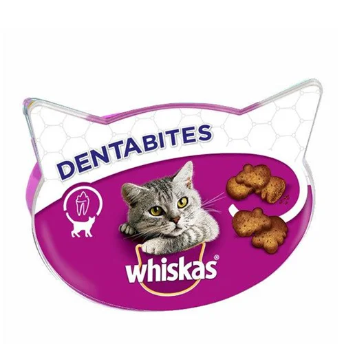 تشویقی دنتال کاسه ای گربه ویسکاس با طعم مرغ (whiskas Dentabites)