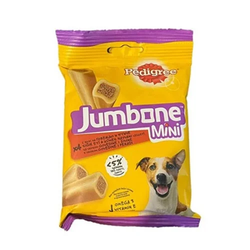تشویقی ژامبون (جام بون) سگ (JumBone) پدیگریpedigree وزن 1۶0 گرم
