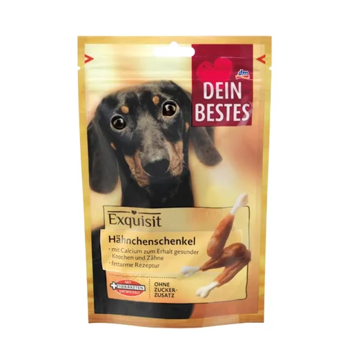 تشویقی سگ طعم مرغ دین بستس سری نفیس Dein bestes exquisite