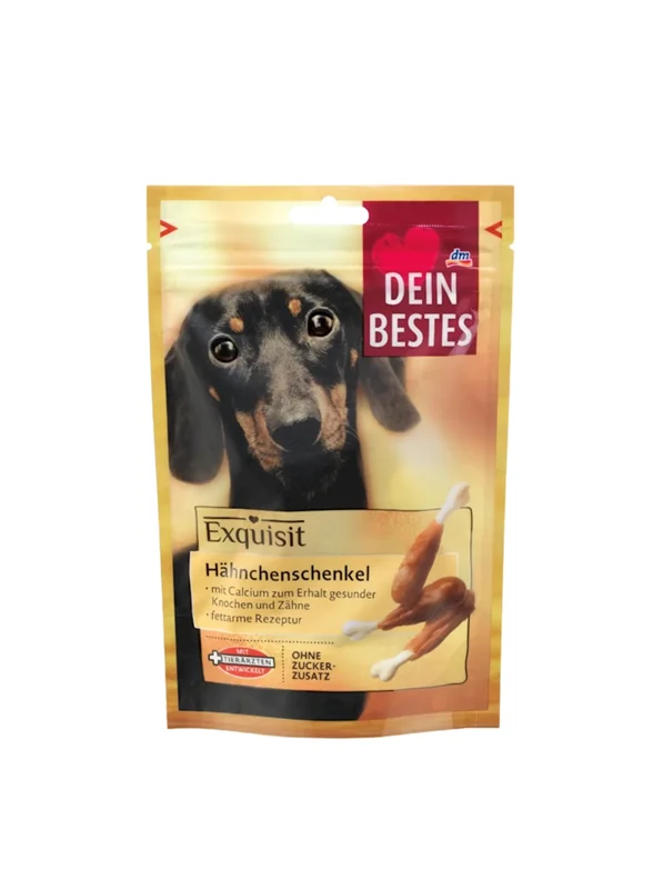 تشویقی سگ طعم مرغ دین بستس سری نفیس Dein bestes exquisite