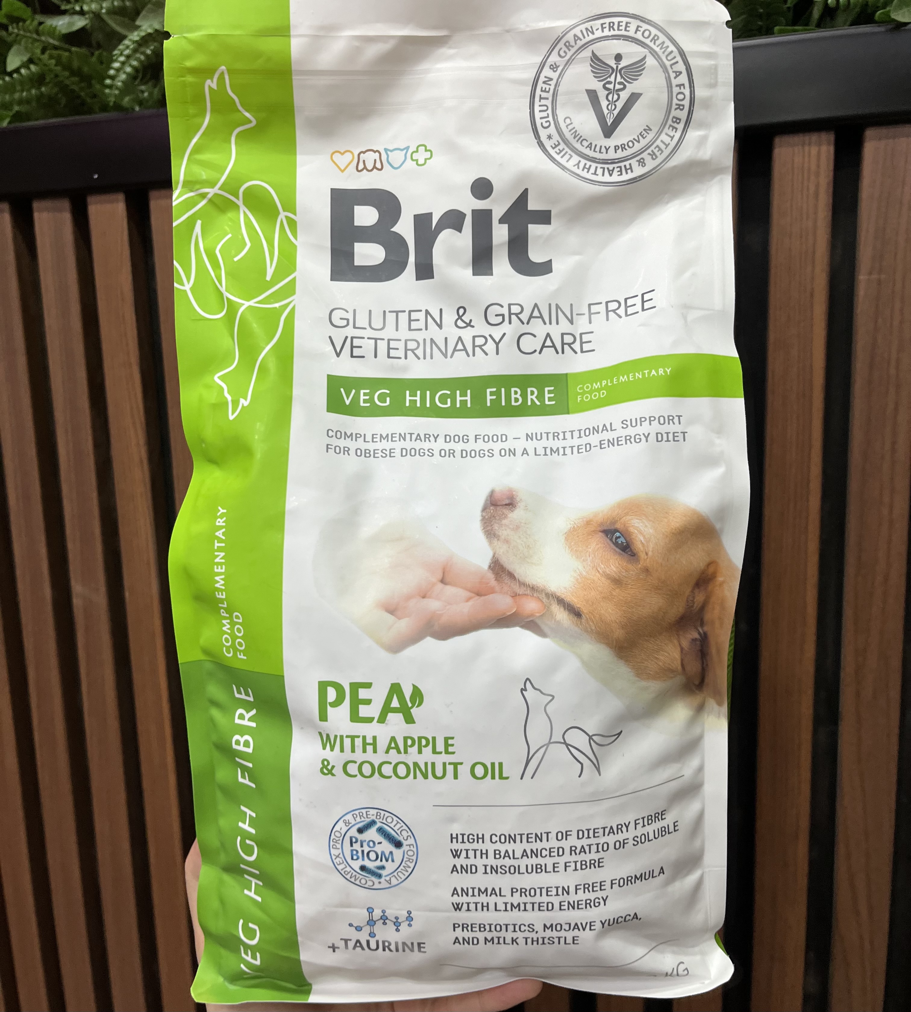 غذا خشک سگ سبزیجات بریت کر ۲ کیلوگرم Brit Care veg high fibre
