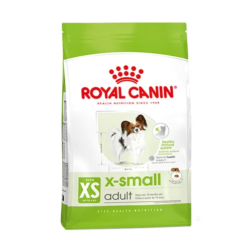 غذای خشک سگ رویال کنین ایکس اسمال ادالت ۱/۵ کیلوگرم  Royal canin x-small adult