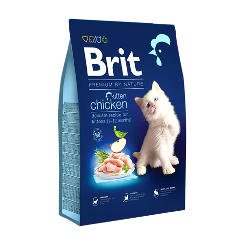 غذای بچه گربه و مادران شیرده و باردار پریمیوم بریت کر Brit care premium by nature