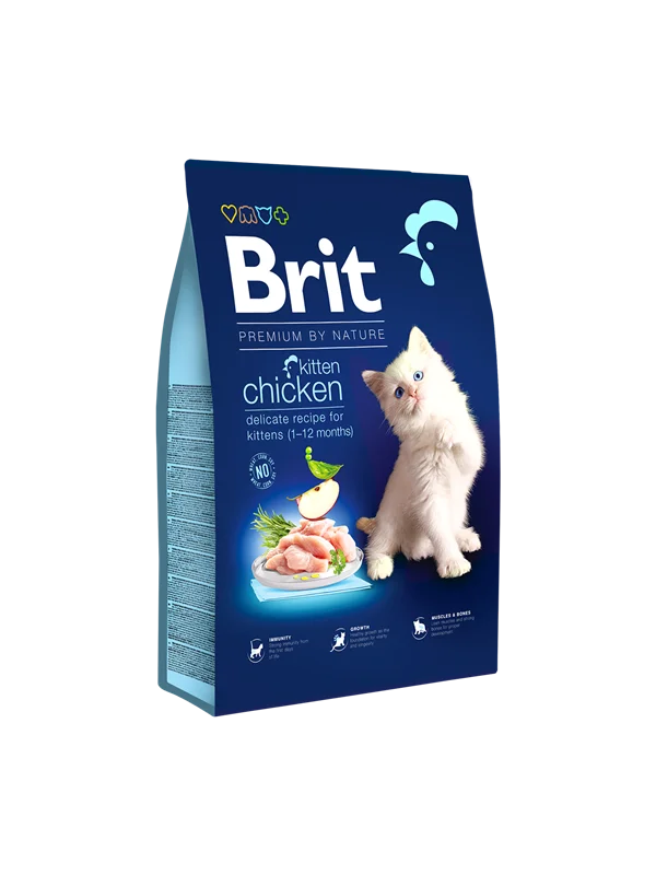 غذای بچه گربه و مادران شیرده و باردار پریمیوم بریت کر Brit care premium by nature