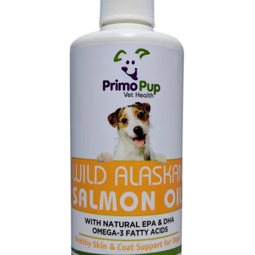 روغن ماهی سالمون آلاسکا سگ پریمو پاپ ۲۳۷ میلی primo pup