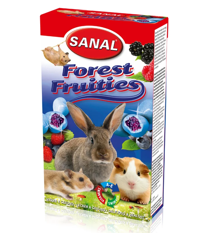 تشویقی جوندگان سانال با طعم جنگلی Sanal forest fruities
