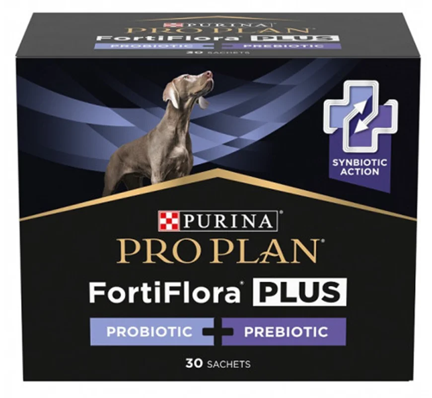 پودر پروبیوتیک و پریبیوتیک پلاس سگ برند پورینا پروپلن مدل Purina ProPlan FortiFlora Plus Probiotic + Prebiotic