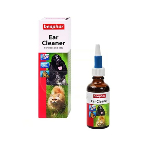 قطره تمیز کنننده گوش سگ و گربه بیفار Beaphar ear claener