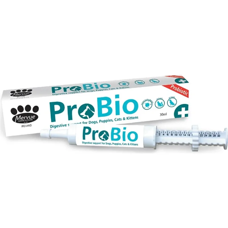 خمیر پروبیوتیک سگ و گربه ProBio برند Mervue