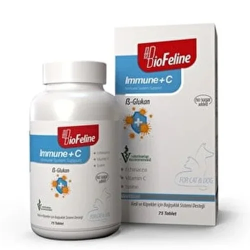 مکمل تقویت سیستم ایمنی سگ و گربه بایوفلاین (BioFeline immune +c)