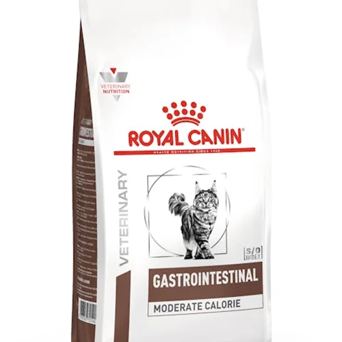 غذای خشک گربه رویال کنین گسترو اینتستینال مدریت کالری 2 کیلوگرم  Royal canin gastrointestinal moderate calorie