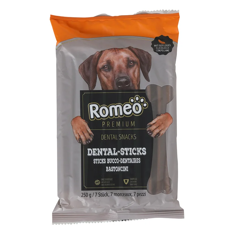 تشویقی دنتال سگ رومئو ۷ عددی Romeo premium Dental sticks