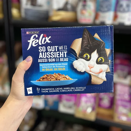 پک ۱۲ عددی پوچ فلیکس ژله ای Felix sensation