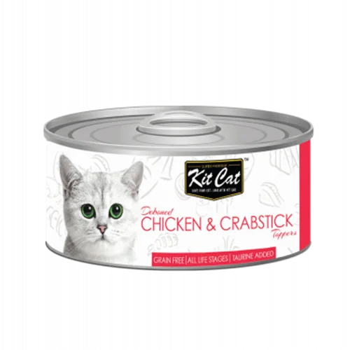 کنسرو کیت کت (kitcat) مرغ و خرچنگ