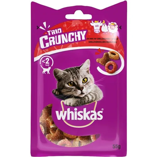 تشویقی کرانچی گربه ویسکاس میکس Whiskas Trio Crunchy