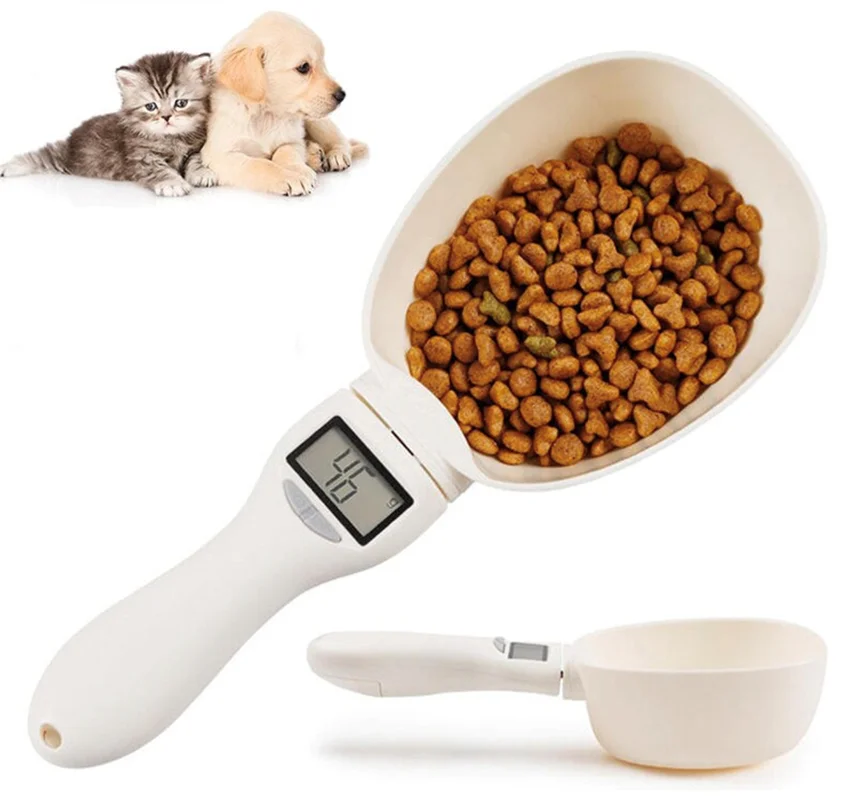 پیمانه دیجیتالی غذای حیوانات خانگی measure spoon