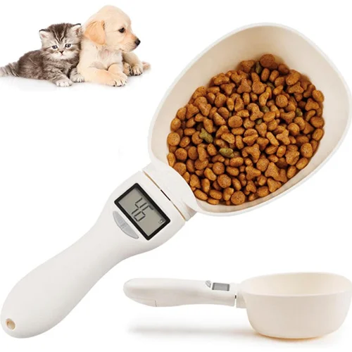 پیمانه دیجیتالی غذای حیوانات خانگی measure spoon