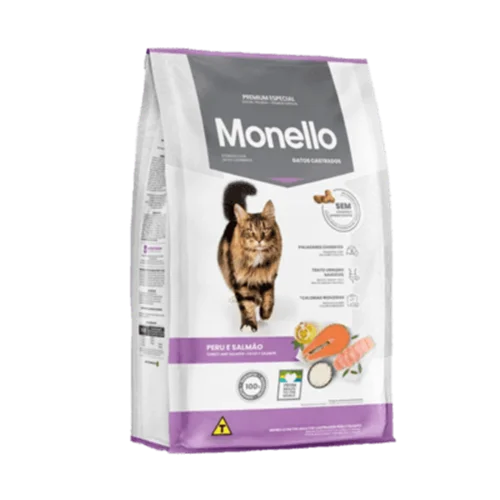 غذای خشک گربه عقیم شده مونلو ۱ کیلوگرم (monello sterilized cat food 1kg)