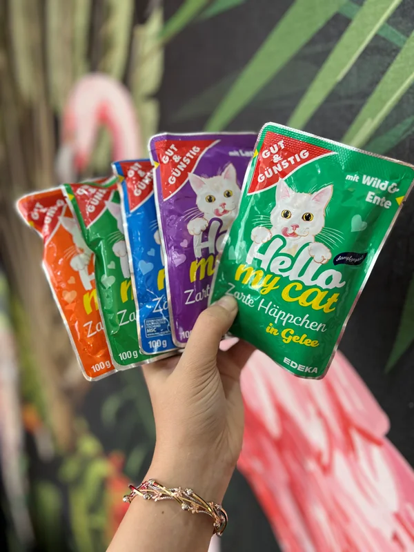 پوچ گربه هلو مای کت ۵ عددی