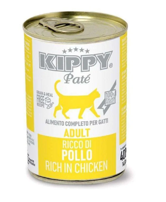 کنسرو گربه گوشت مرغ کیپی ۴۰۰ گرم kippy pate rich in chicken