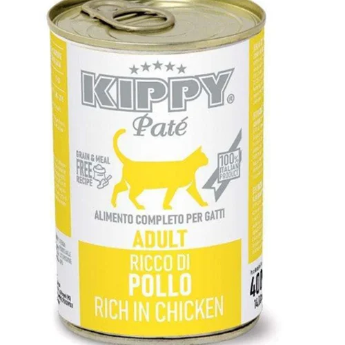 کنسرو گربه گوشت مرغ کیپی ۴۰۰ گرم kippy pate rich in chicken