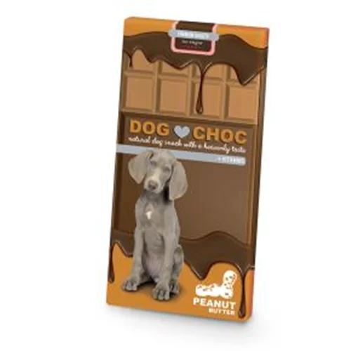 تشویقی شکلات سگ ها با طعم بادام زمینی دوو پلاس Dog chow