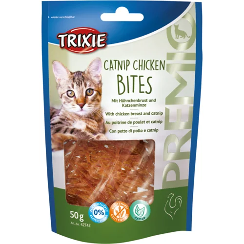 تشویقی گربه تریکسی مرغ و کتنیپ (Trixie catnip chicken bite)