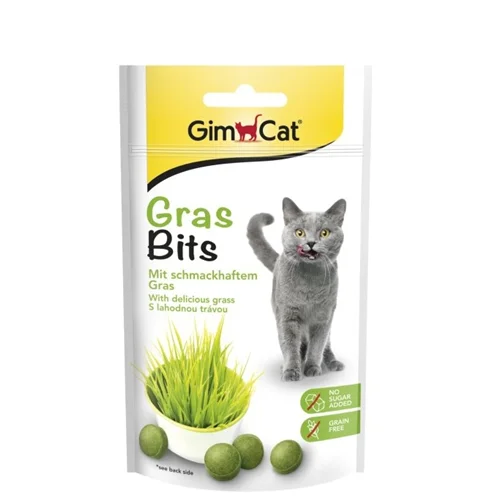 تشویقی گربه علف گربه جیم کت ۵۰ گرم Gimcat grass bits
