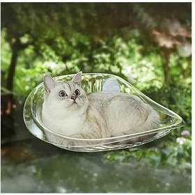 جای خواب پست پنجره شفاف گربه