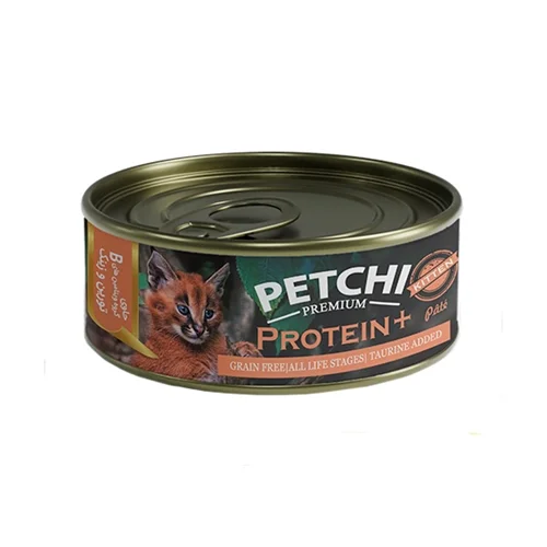 کنسرو پروتئین پلاس بچه گربه پتچی ۱۲۰ گرم