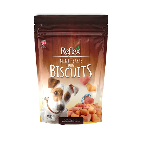 تشویقی رفلکس سگ بیسکویتی (Reflex Mini Hearts Dog Biscuits)