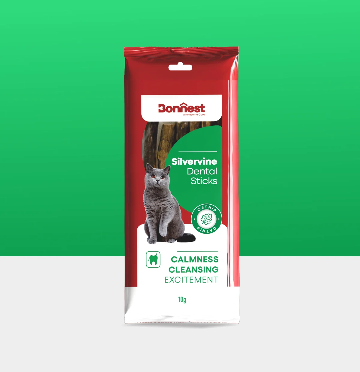 استیک دنتال سیلورواین گربه بنست bonnest silvervine dental sticks