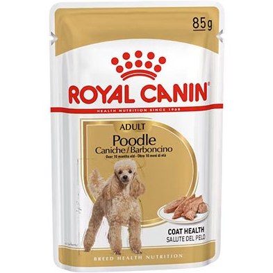 پوچ سگ پودل رویال کنین ۸۵ گرمی royal canin poodle pouch