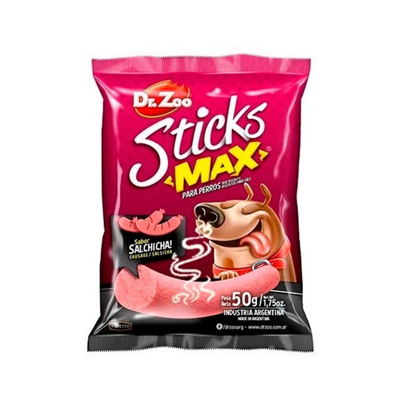 تشویقی سگ با طعم سوسیس دکتر زوو Dr.zoo sticks max