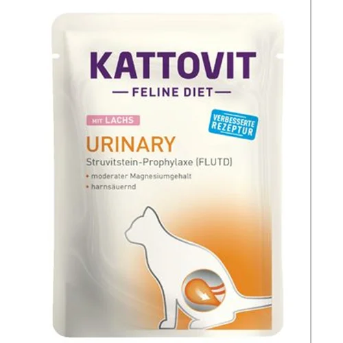 پوچ درمانی گربه یورینری کتوویت طعم ماهی قزل آلا KATTOVIT Urinary mit lachs