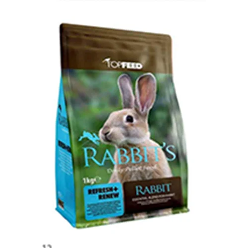 خوراک کامل پلت شده خرگوش تاپ فید وزن 1 کیلوگرم